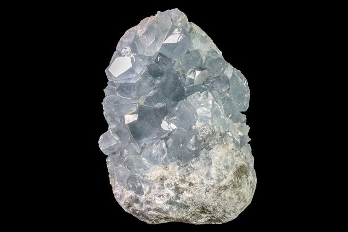 Sky Blue Celestine (Celestite) Crystal Cluster - Madagascar #157605
